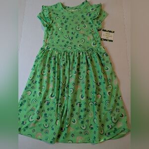 Girls St Patrick's Day Dress Size 7/8 BNWT